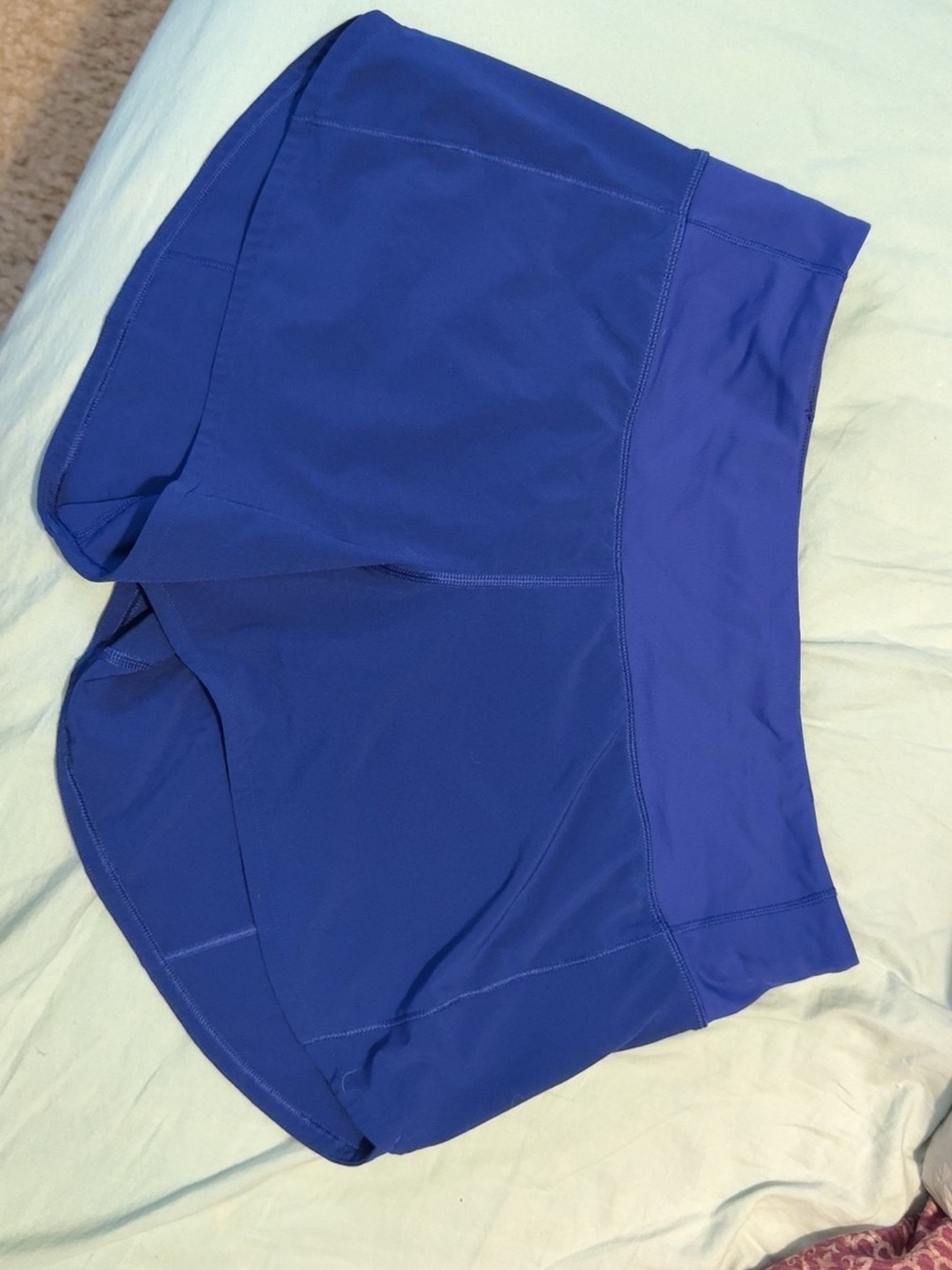 Lululemon blue speed up short